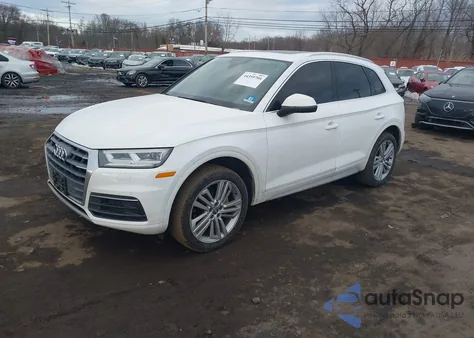 2018 Audi Q5 2.0T Premium z USA, uszkodzony, nr VIN WA1BNAFY2J2238252